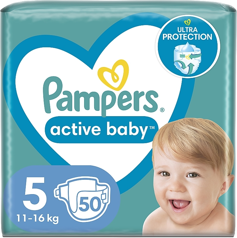 pampers active baby 4+ waga