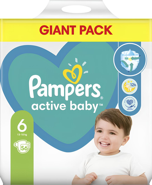 pampers active baby 3 104