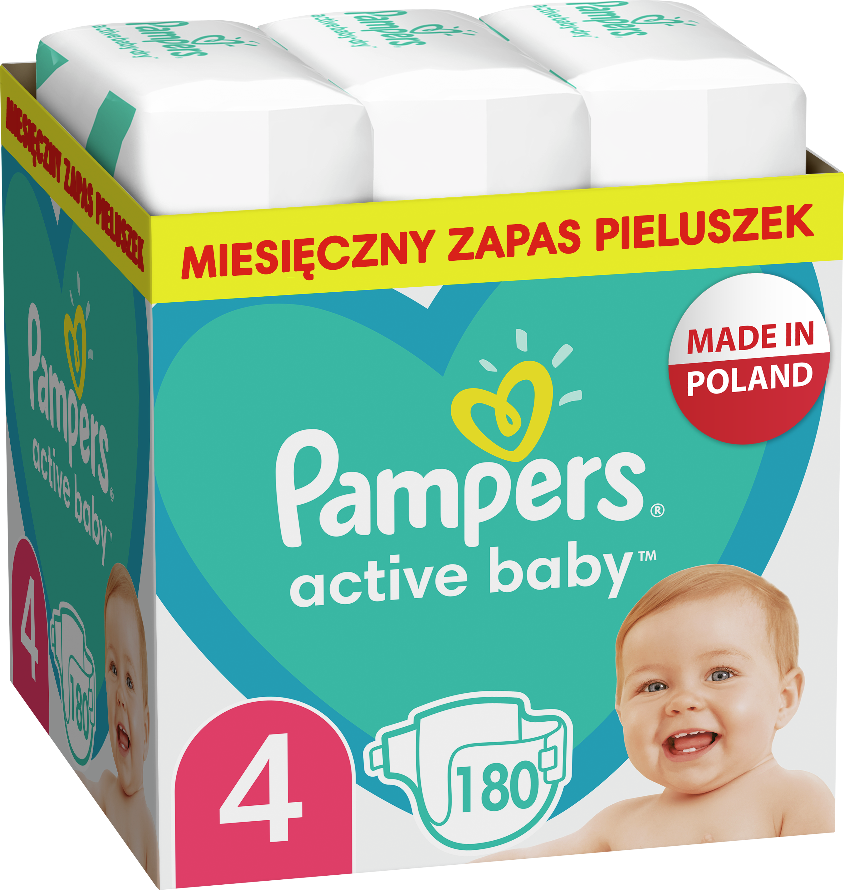 pampers new baby dry 144 sztuki