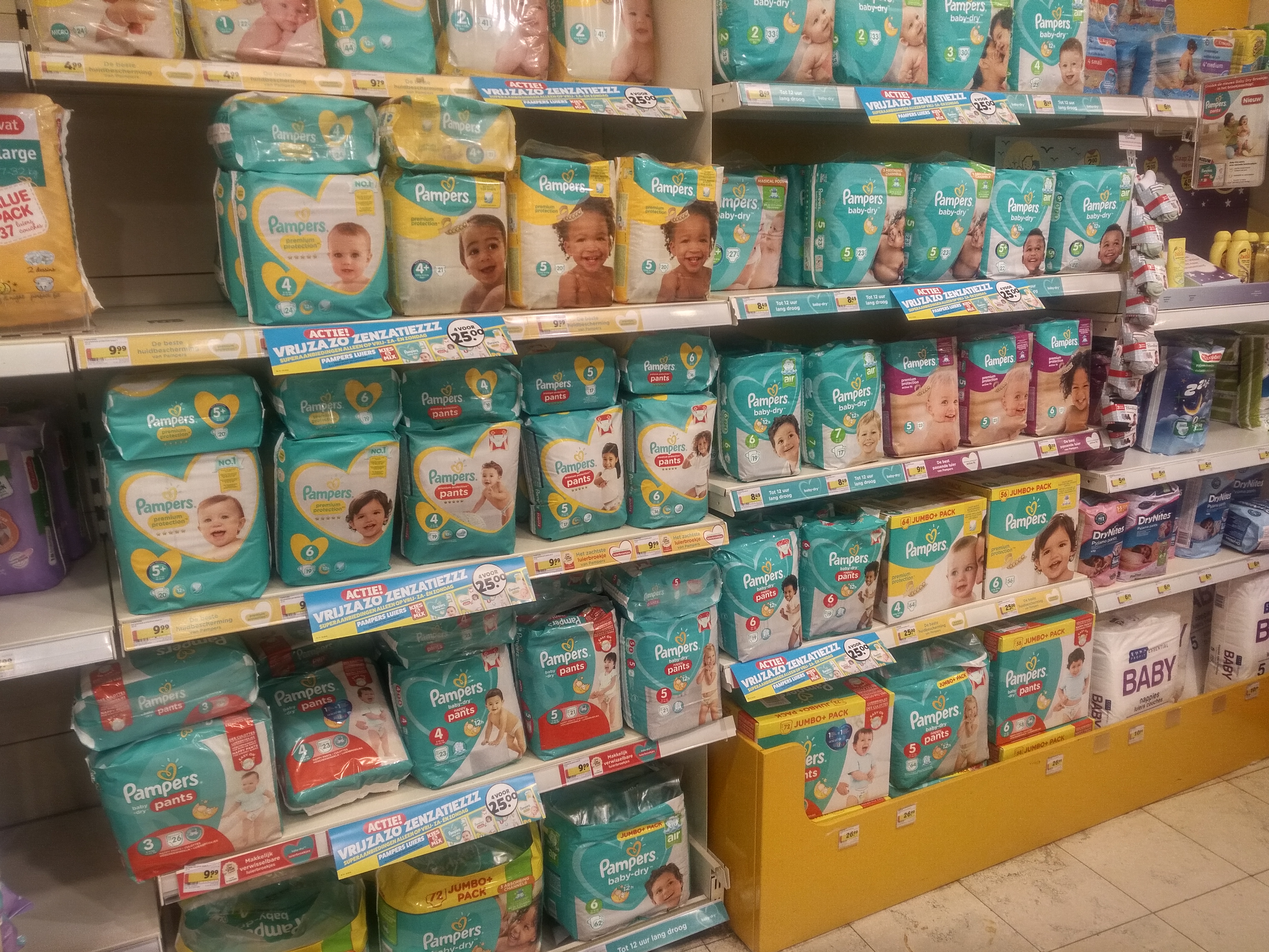 pieluchy pampers sleep and play kaufland