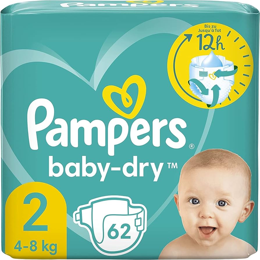 pampers new baby dry pępek