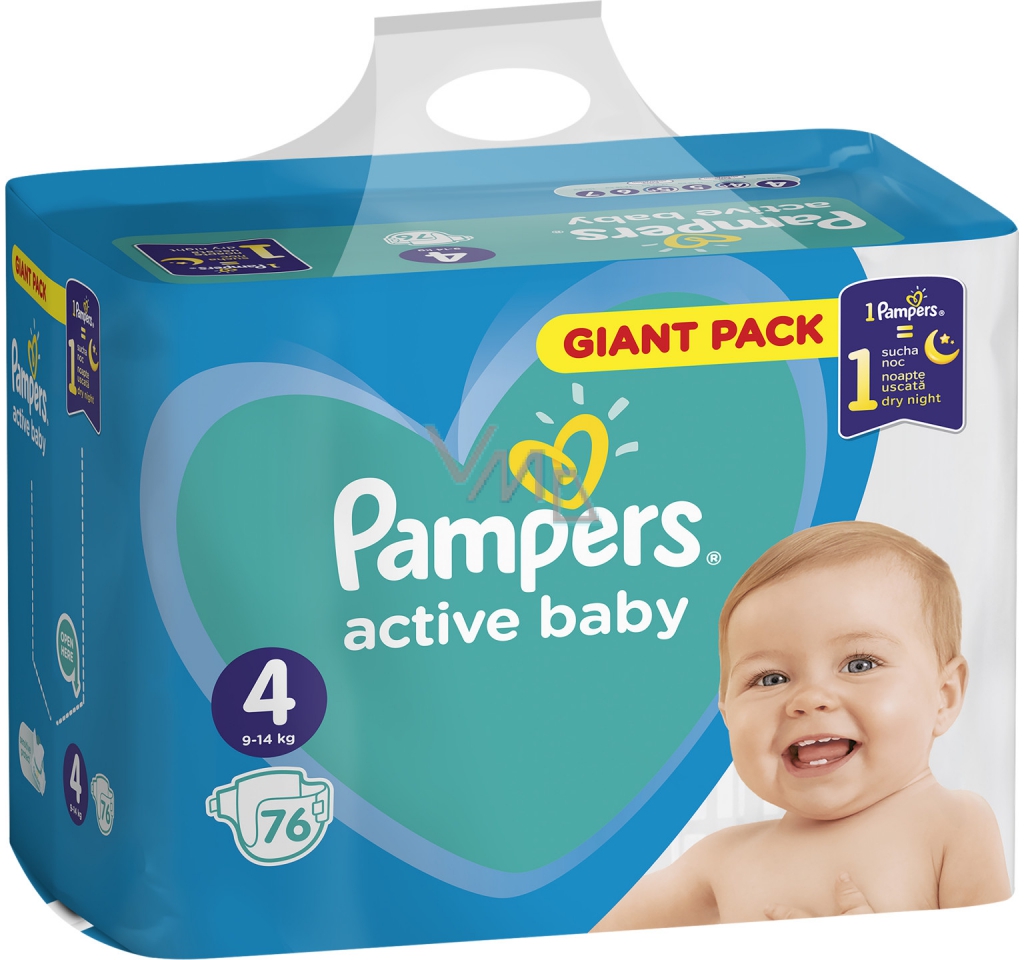 pieluchomajtki firmy pampers rozmiar 6