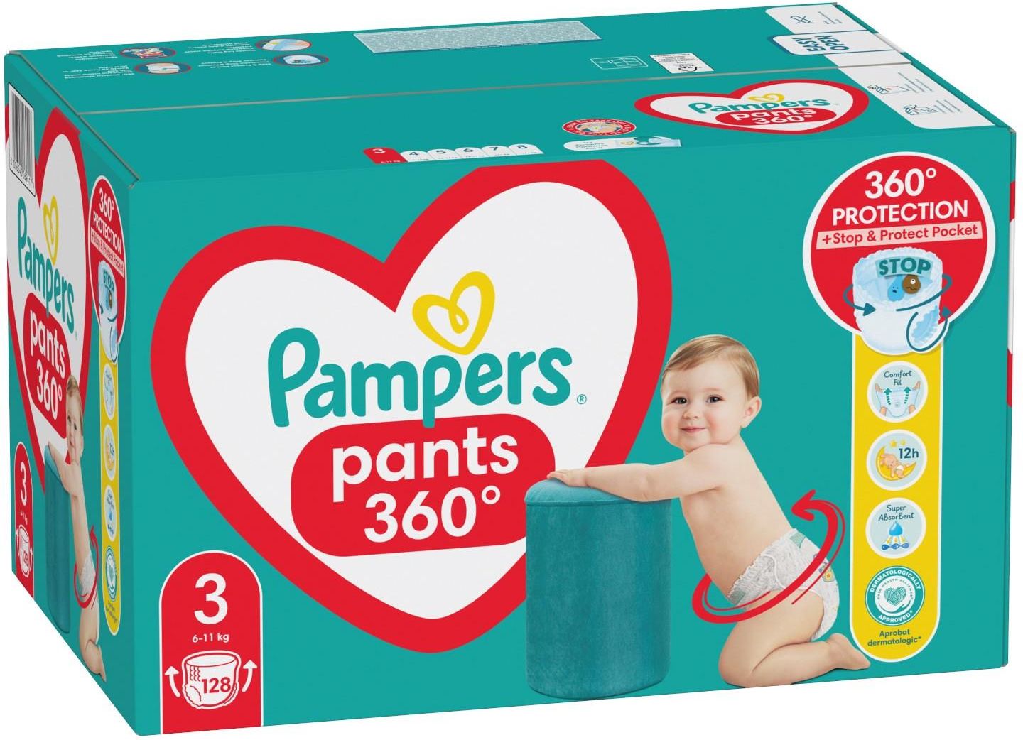 pampers care 4