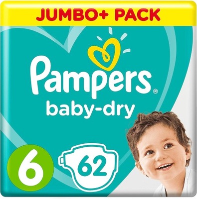 prawidłowo założony pampers