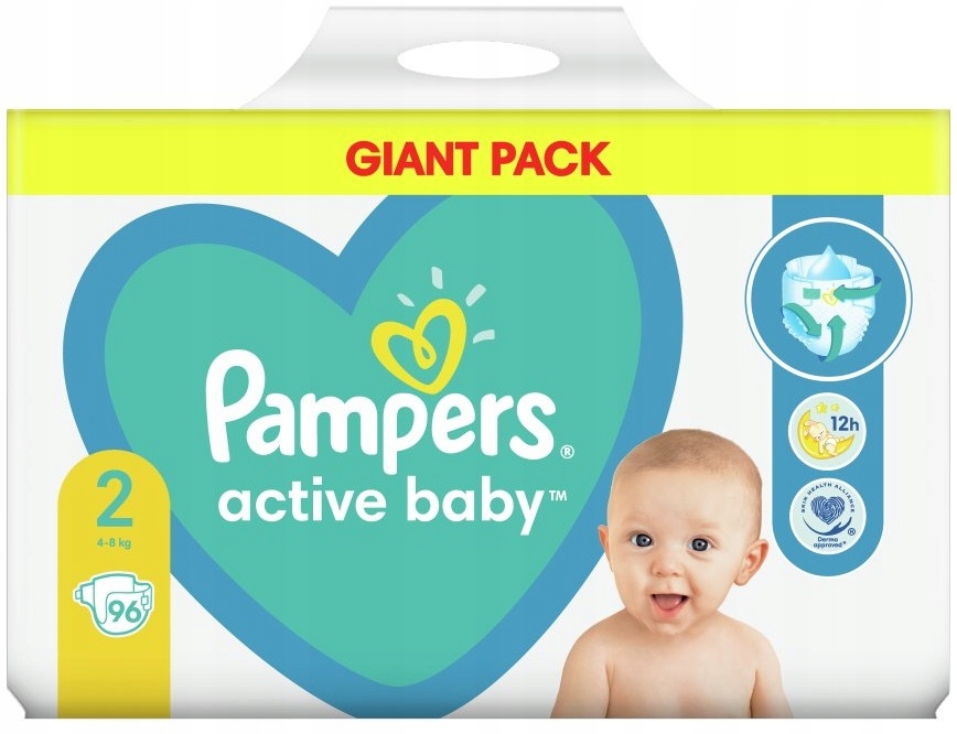 pampers baby active dry