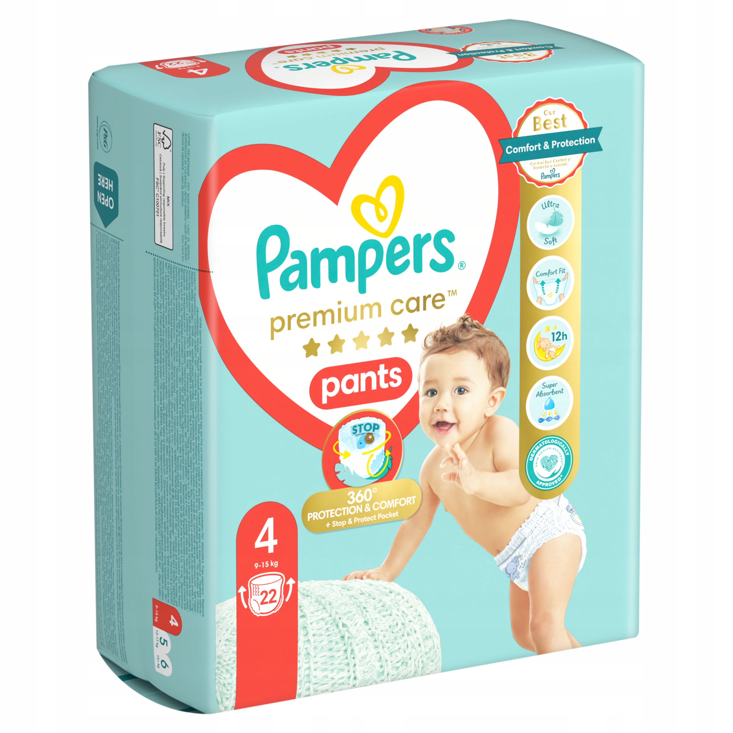 pampers 3 na ile kilo