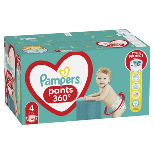 pampers pants z niebieskim paskiwm