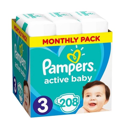 pampers 3 86 sztuk