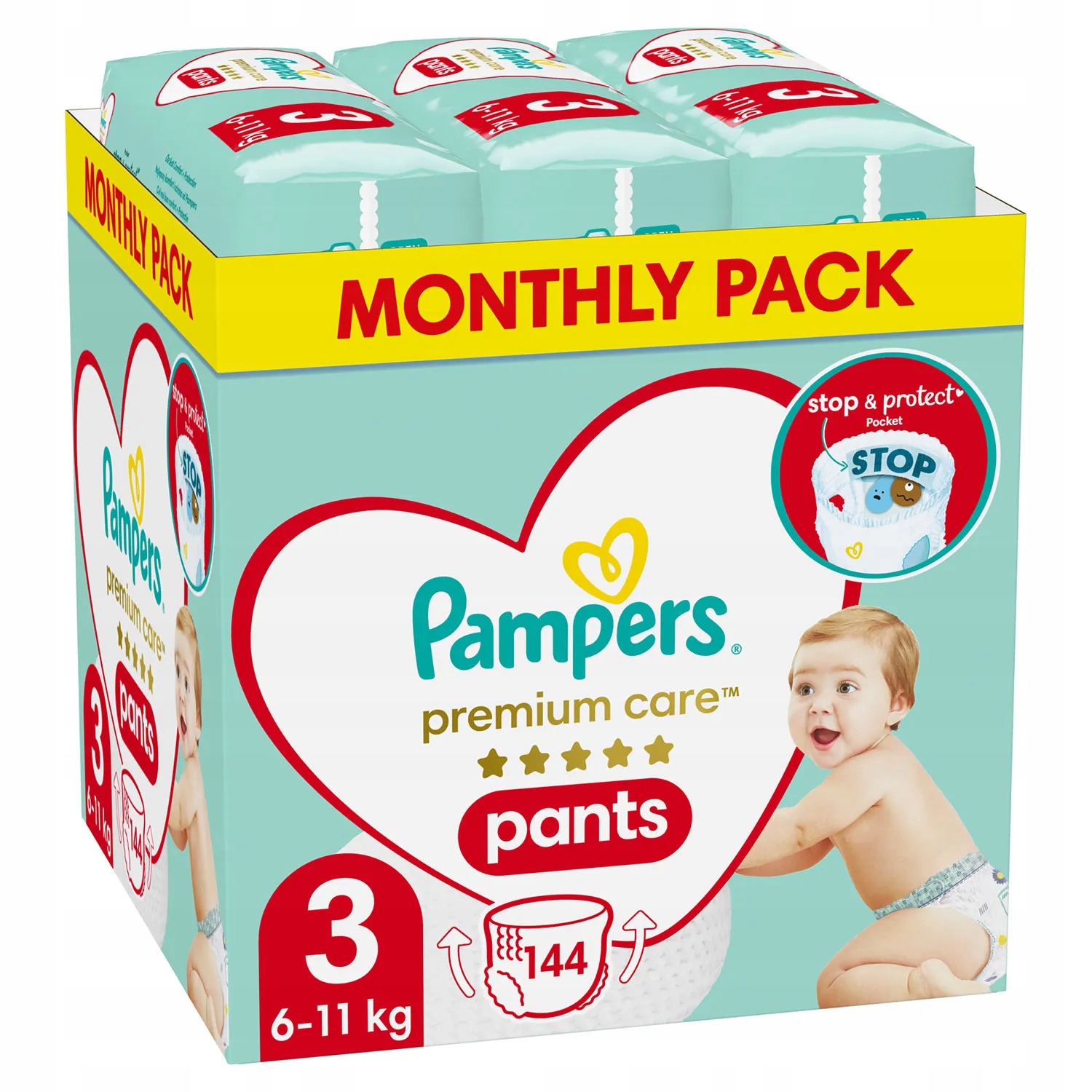 pieluchy pampers sroka