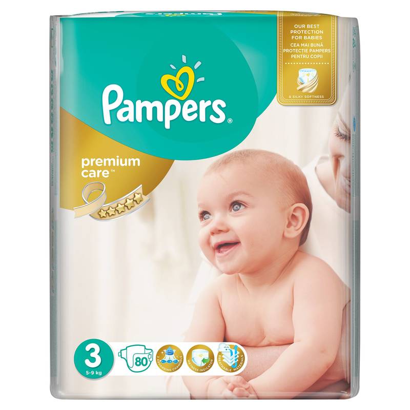 paczka pieluch pampers care