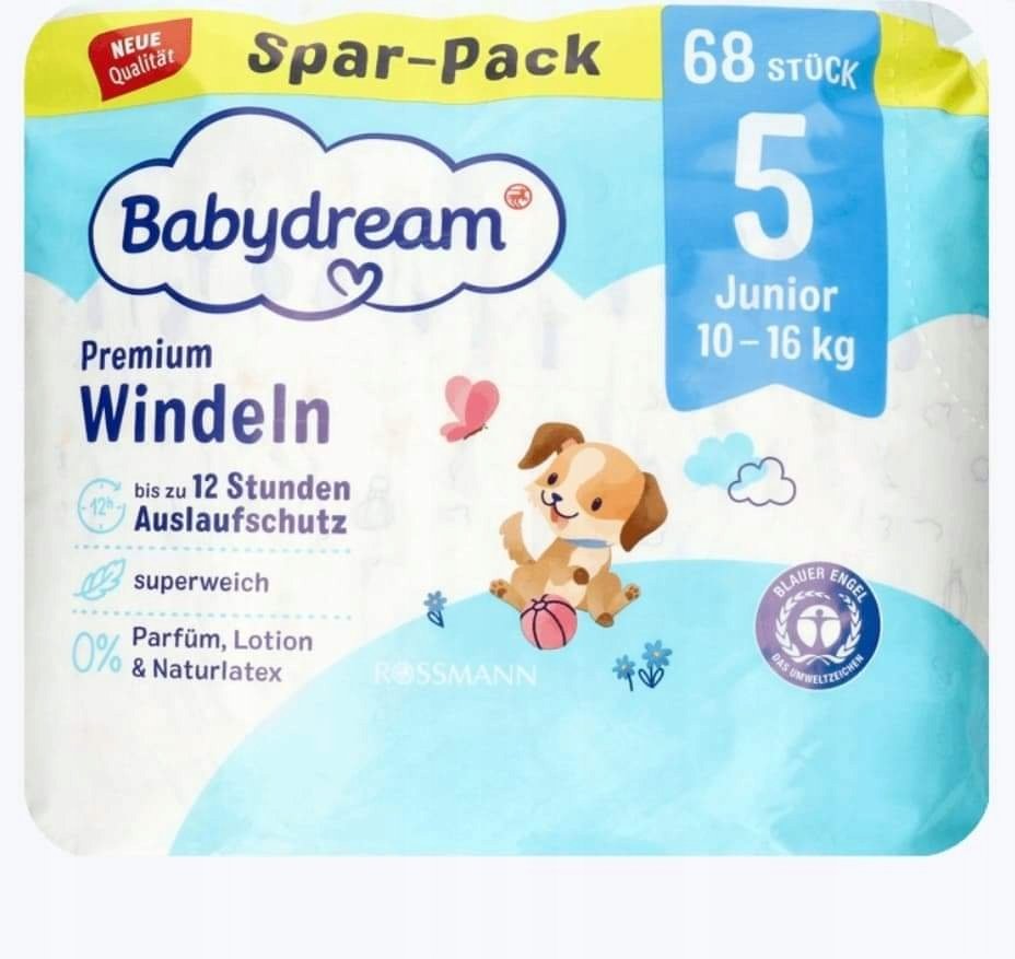 pampers new baby dry 100 szt