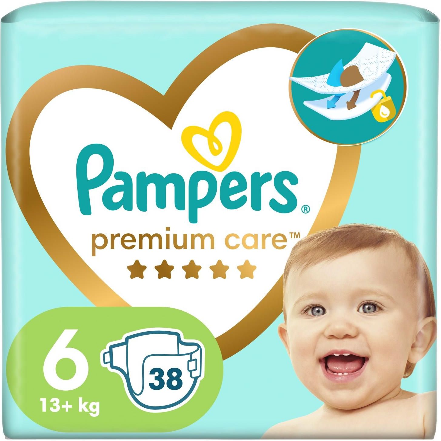 pampers 0 38 sztuk