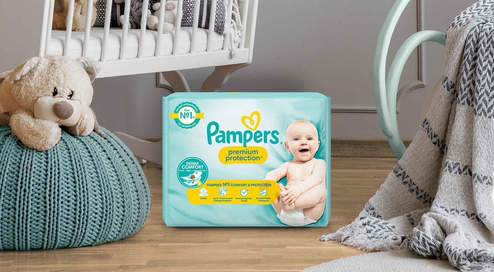 pampers rozmiar 1 43 stuki