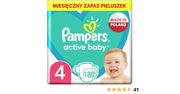 pampers active baby-dry pieluchy jednorazowe midi 3