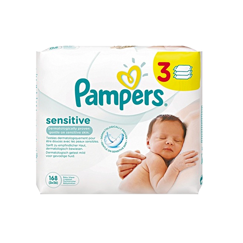 rossman chusteczki pampers sensitive