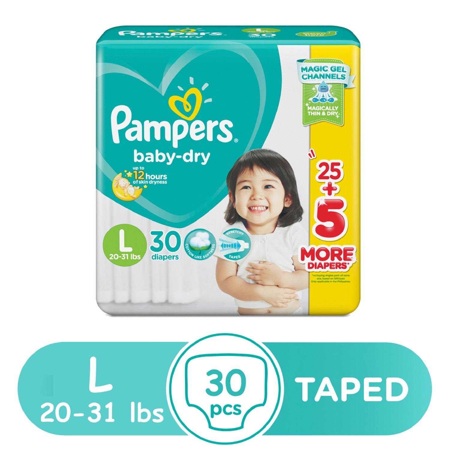 pampers baner