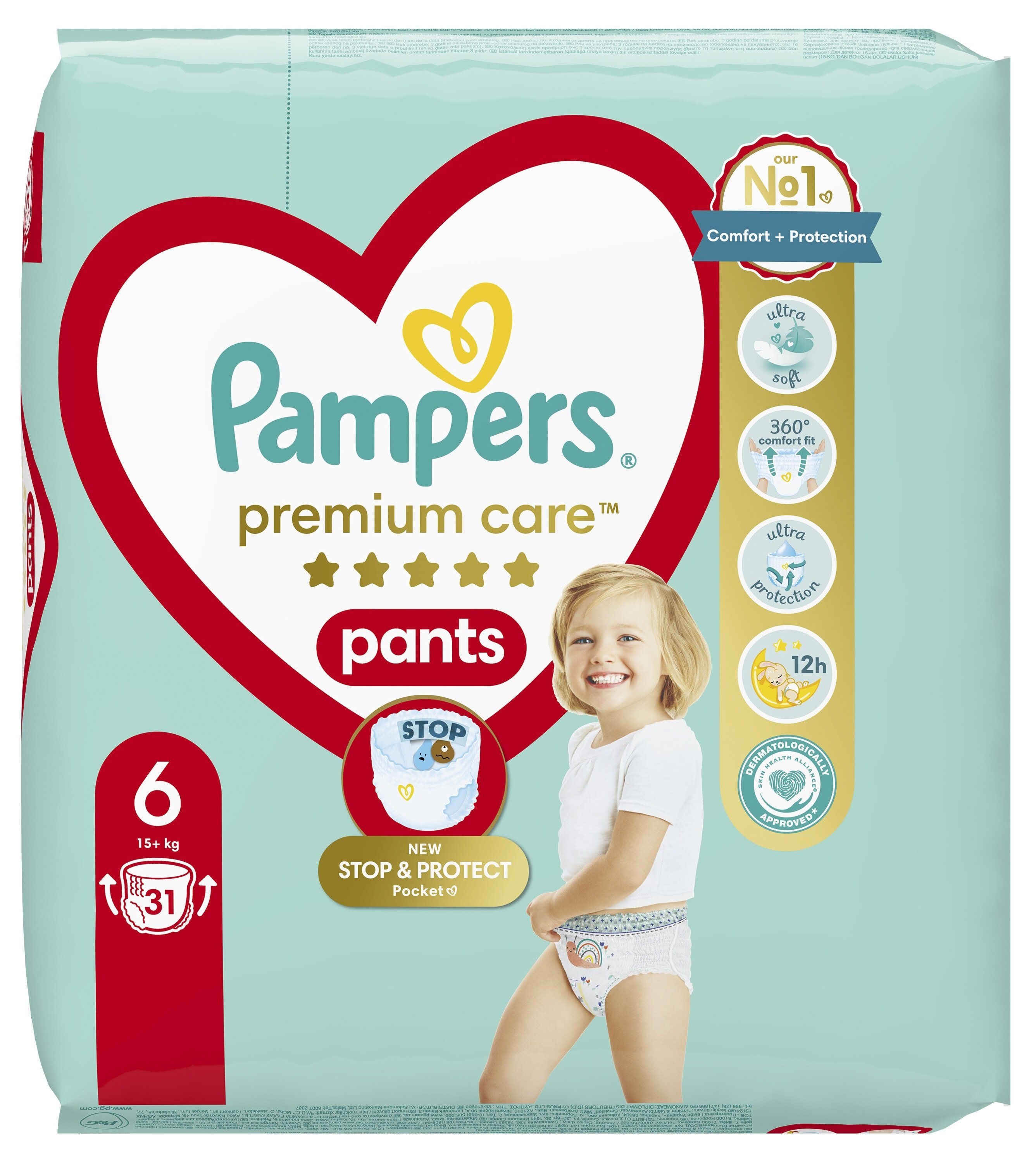 pampers pure protection pieluchy 2 4-8 kg