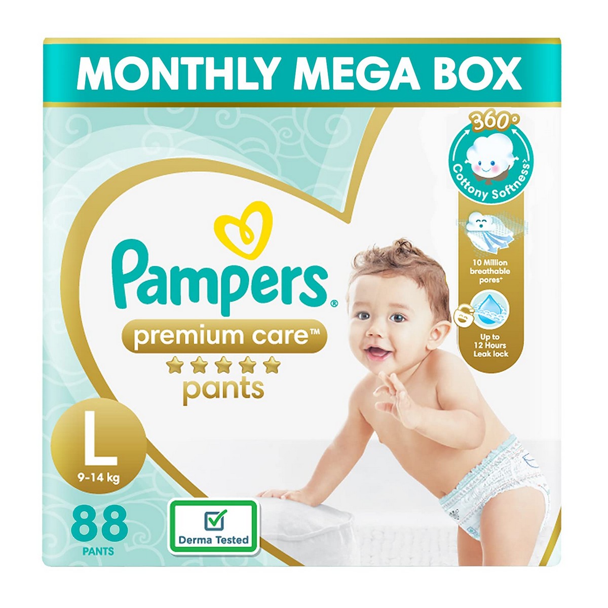 pampers new baby dry 2 144 szt