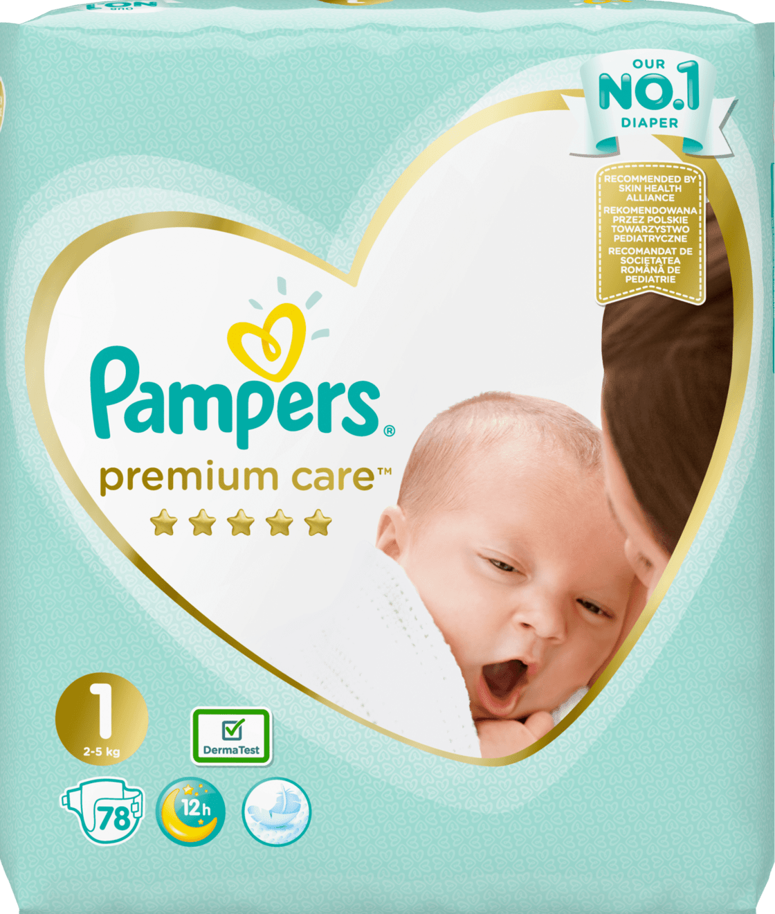 pampers premium care 1 megabox