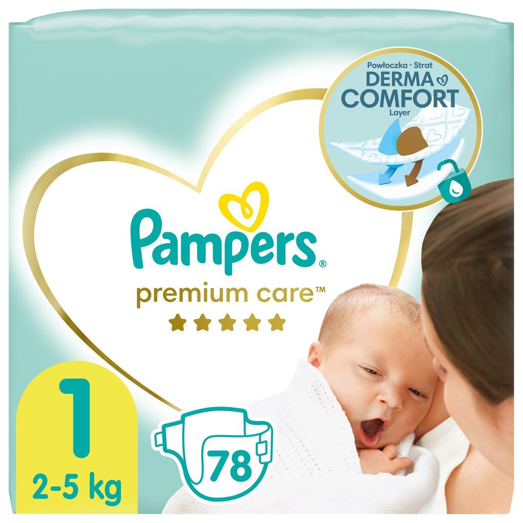 żółty pampers mokry