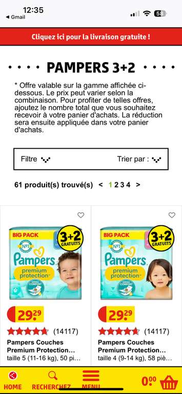 pampers new baby-dry pieluchy rozmiar 1 newborn 43