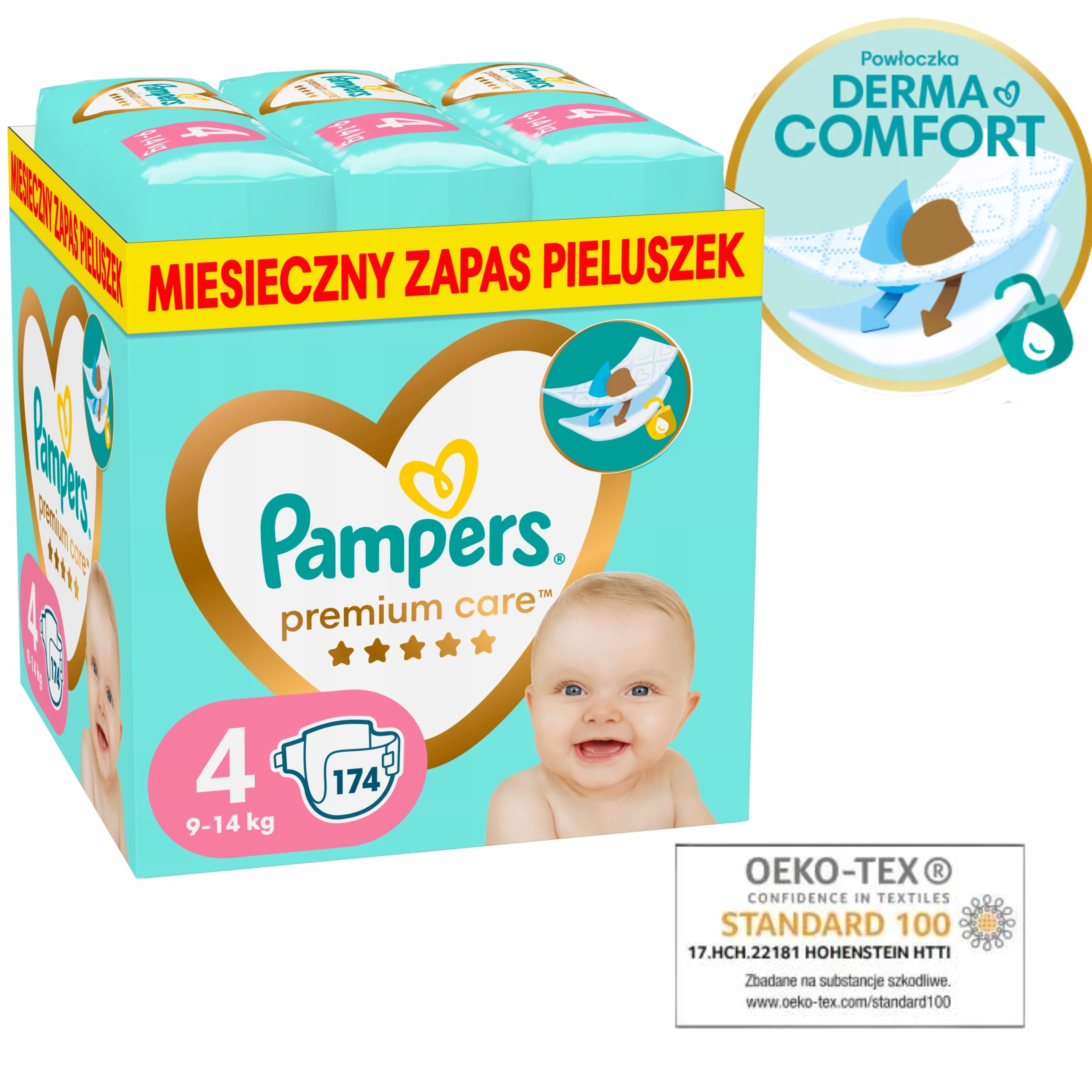 pieluchy pampers wykonanie