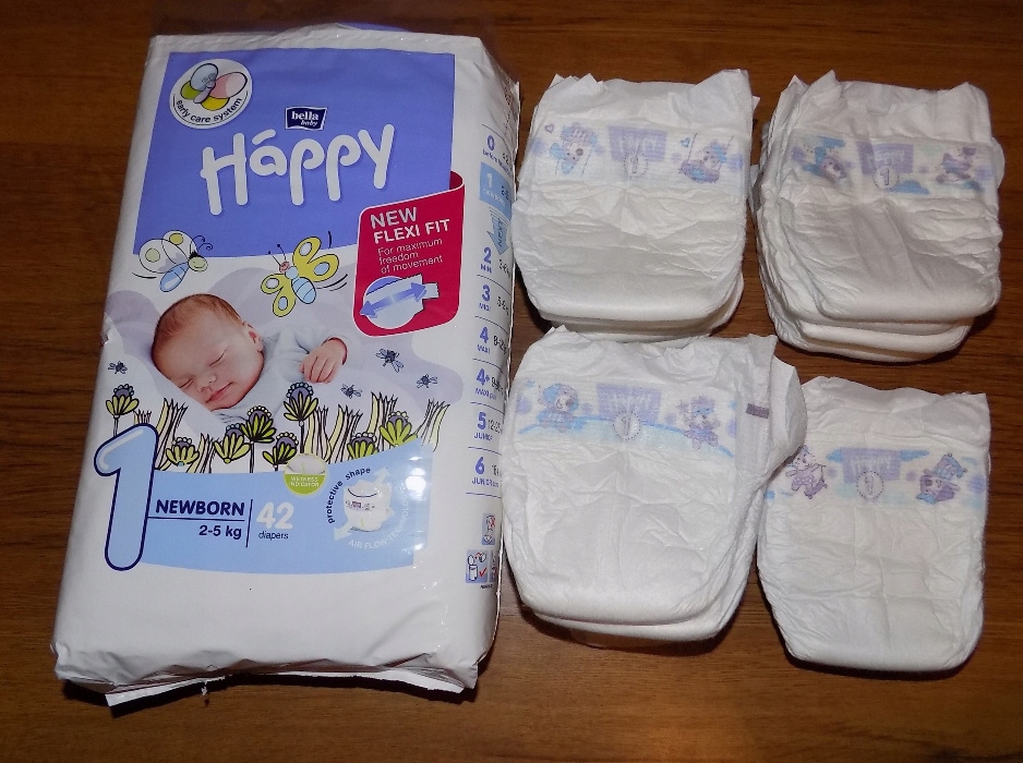 pieluszki pampers 2 mega pack