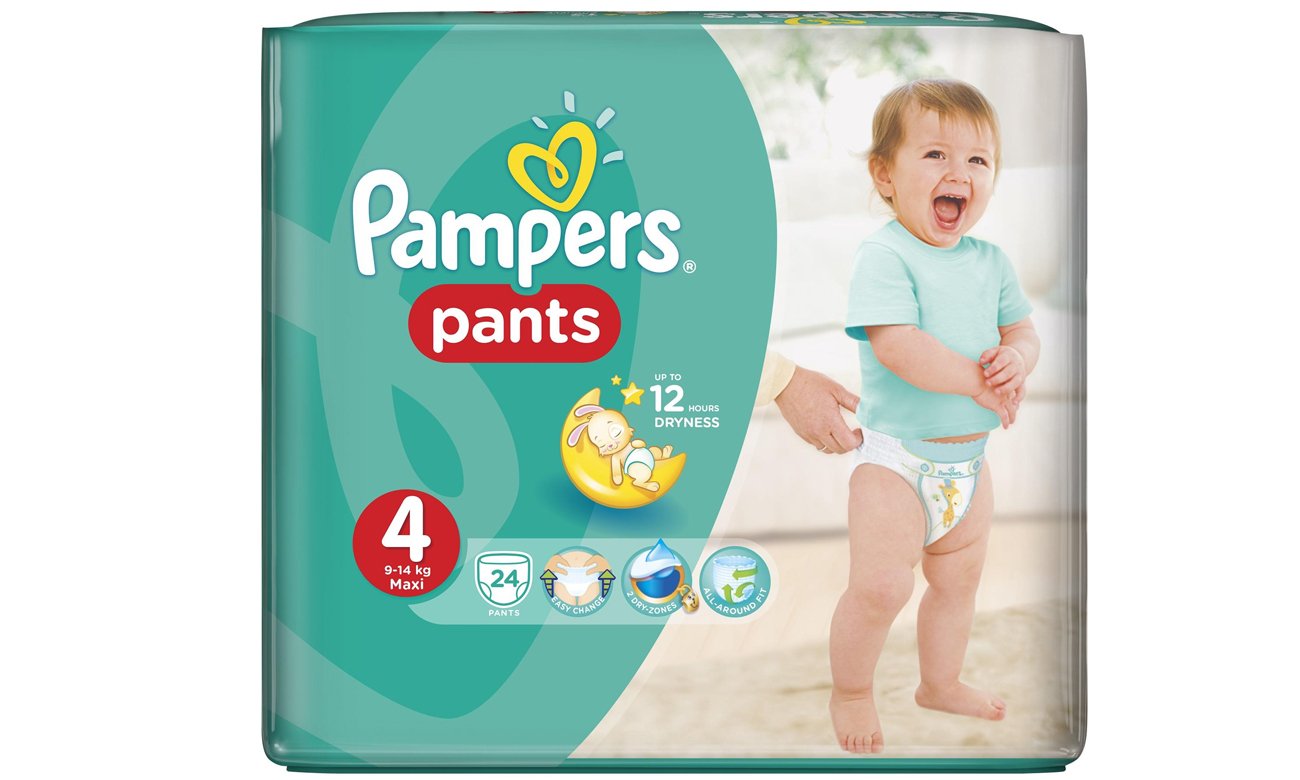 pampers pomarańczowr