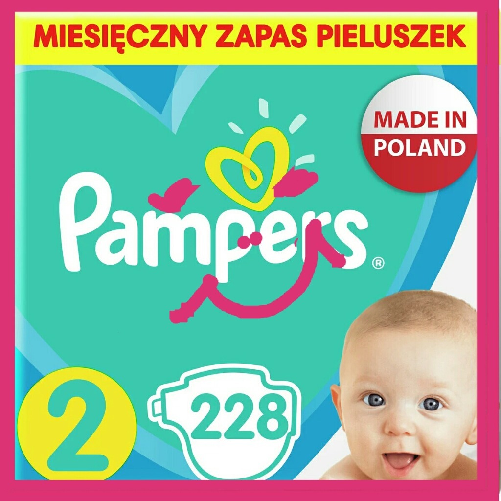 pampers active baby 2 biedronka