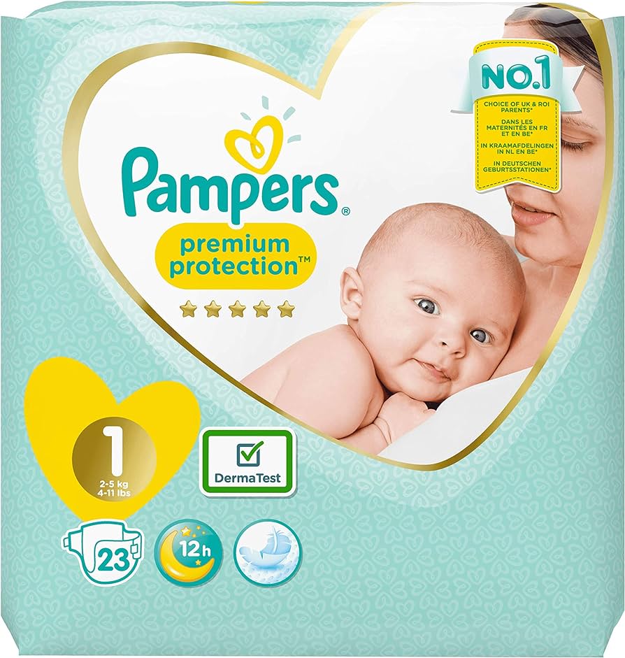 what is the consumption of pampers per month