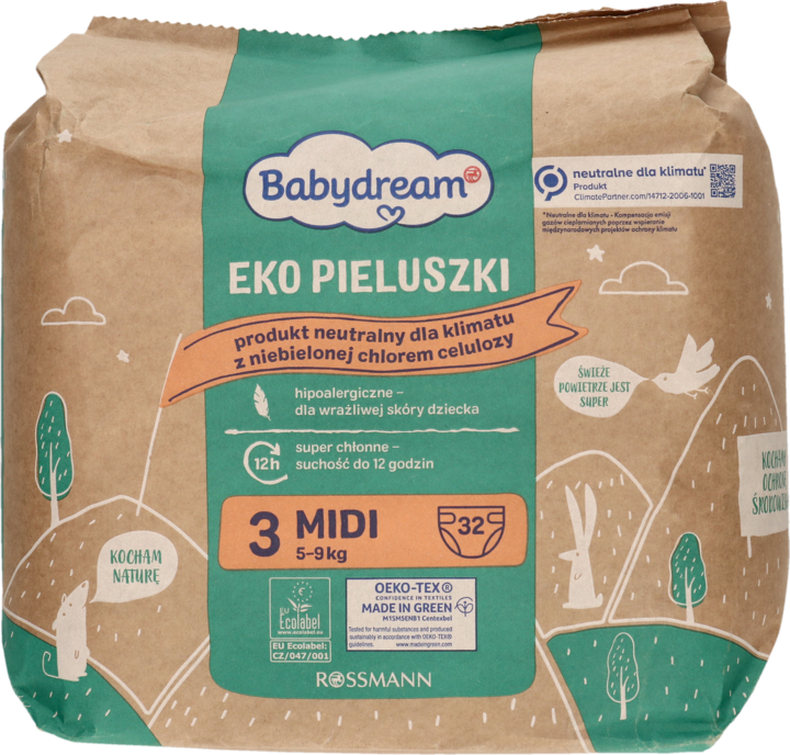 beaming baby organiczne chusteczki nawilżane