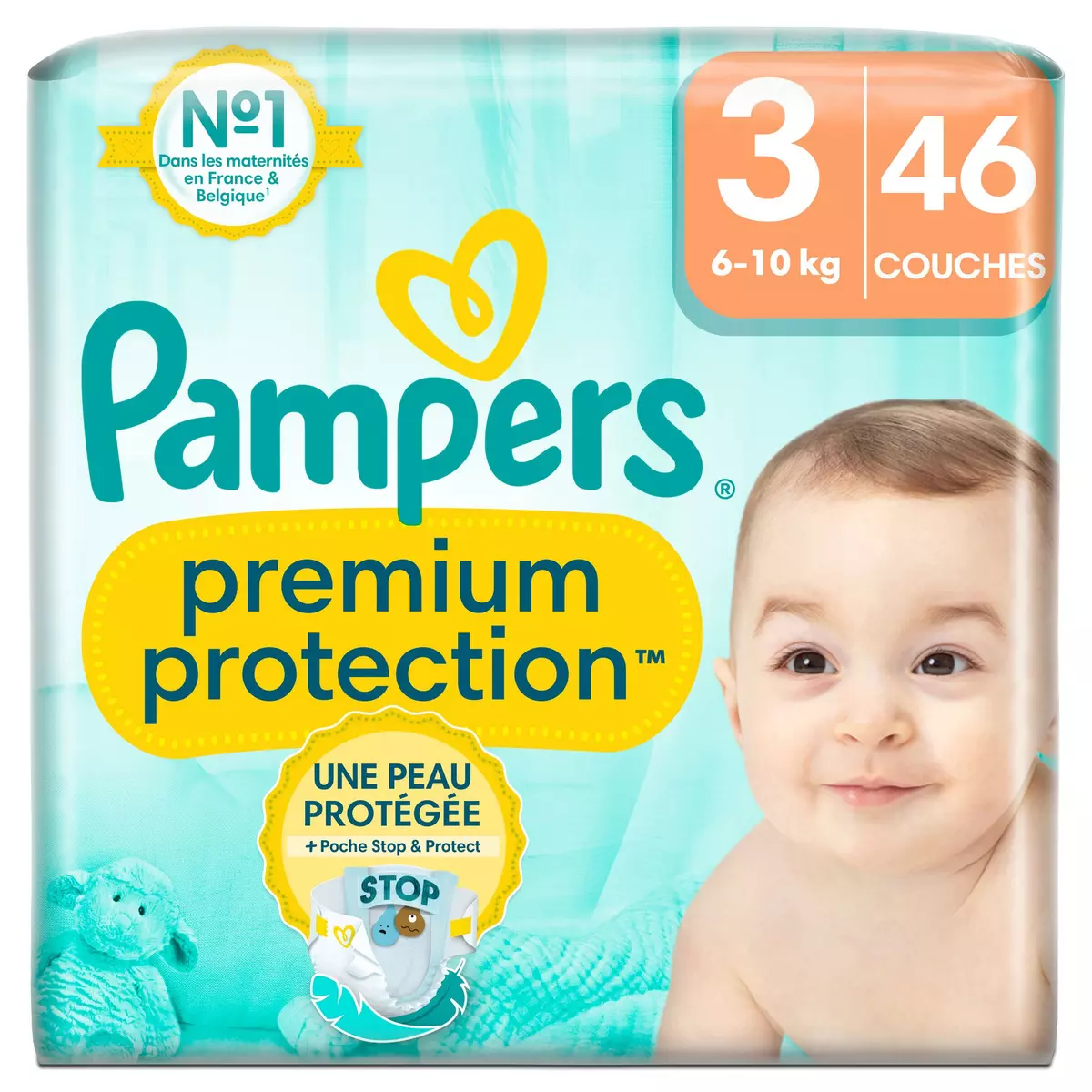 pampers pieluchy 1 43 sztuki