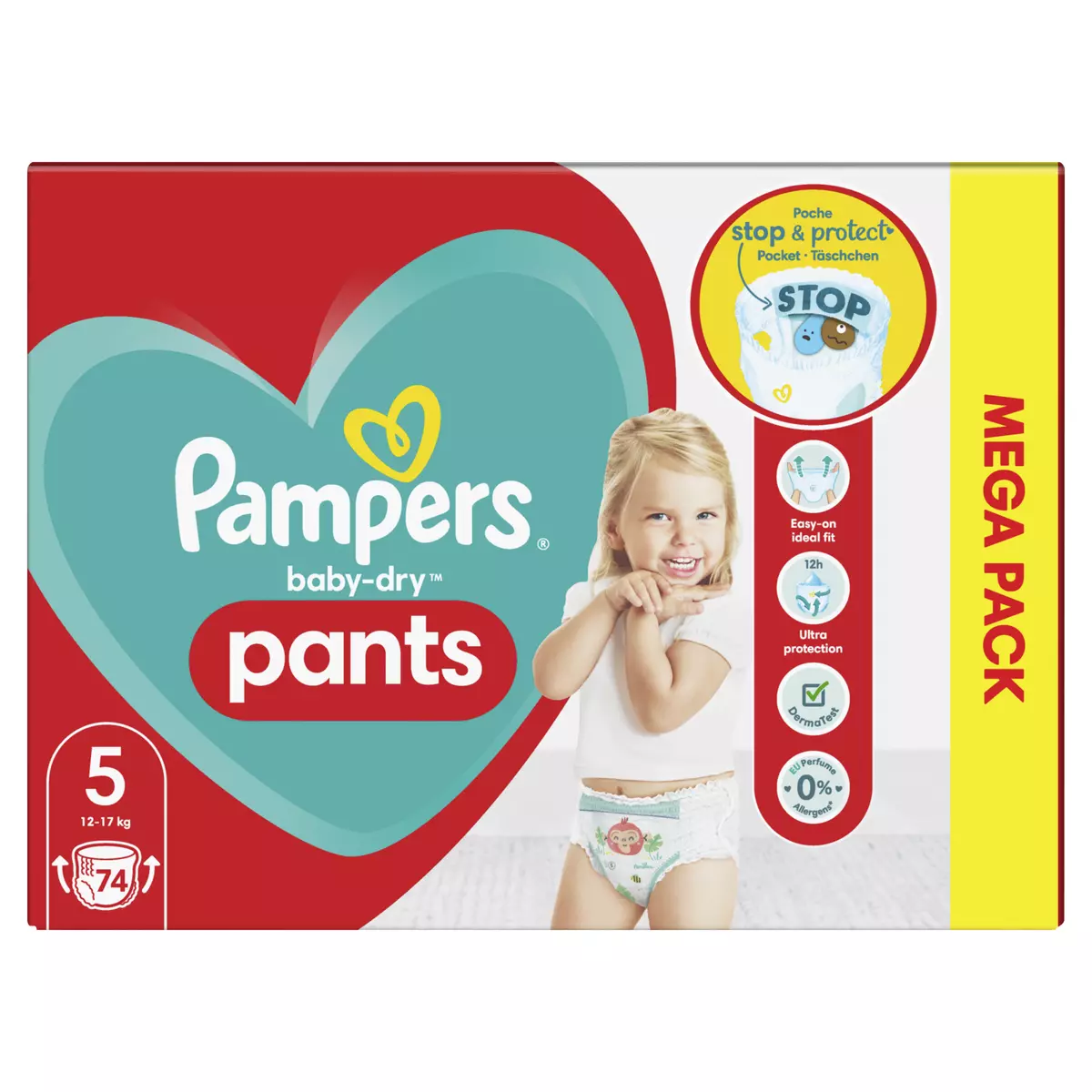 pieluchy pampers 4 pants