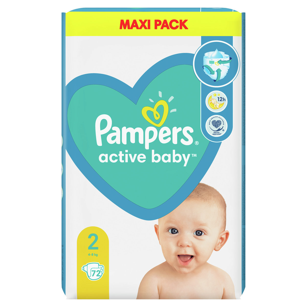 pampers rozmiar 3 174 sztuk