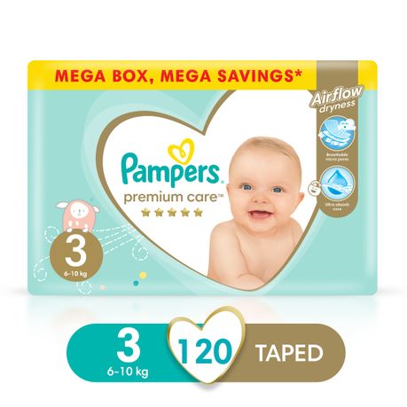 pieluchy pampers premium care 4-8kg