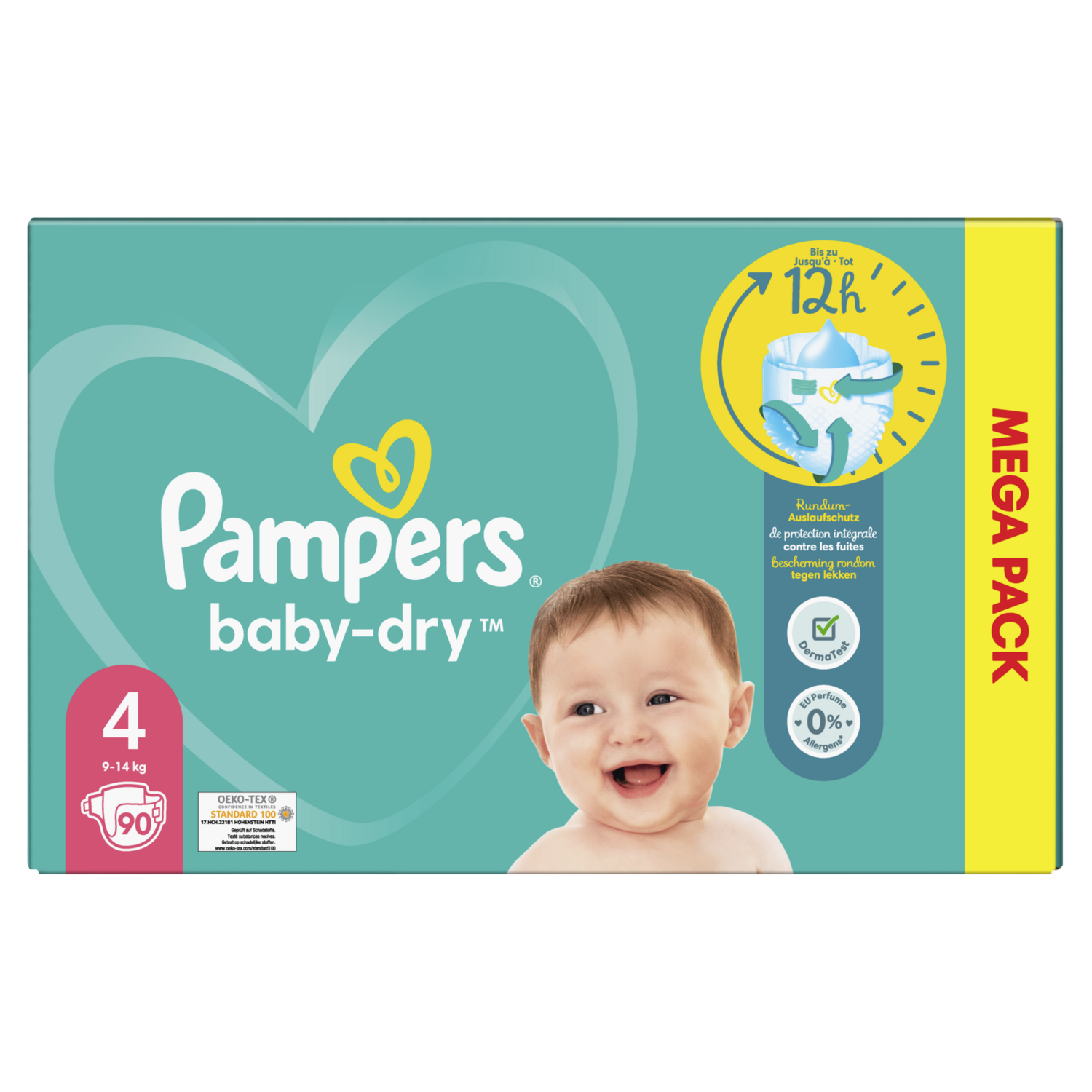 pampers new baby dry wskaźnik wilgotnosci