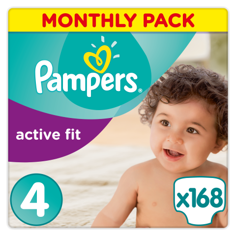 pampers active baby 1 43szt 2-5kg