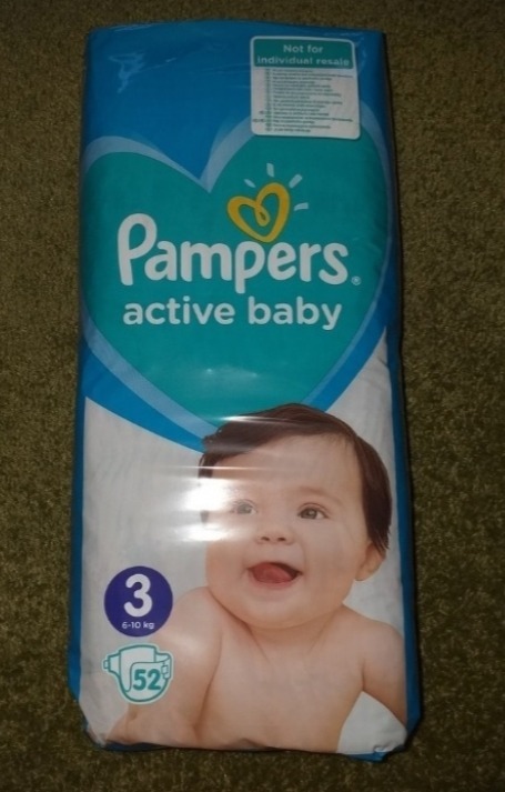 pampers 4 active baby mega pack