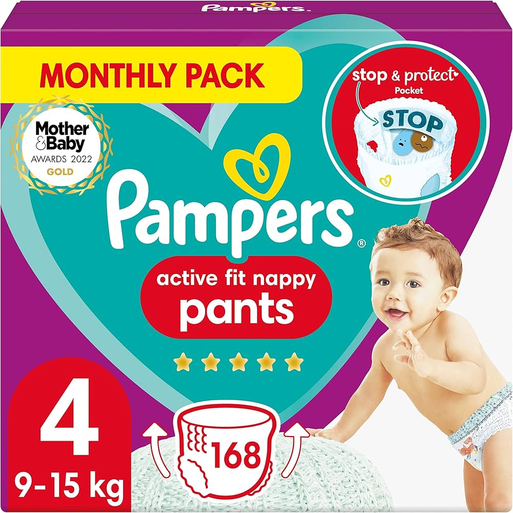 pampers active baby cena