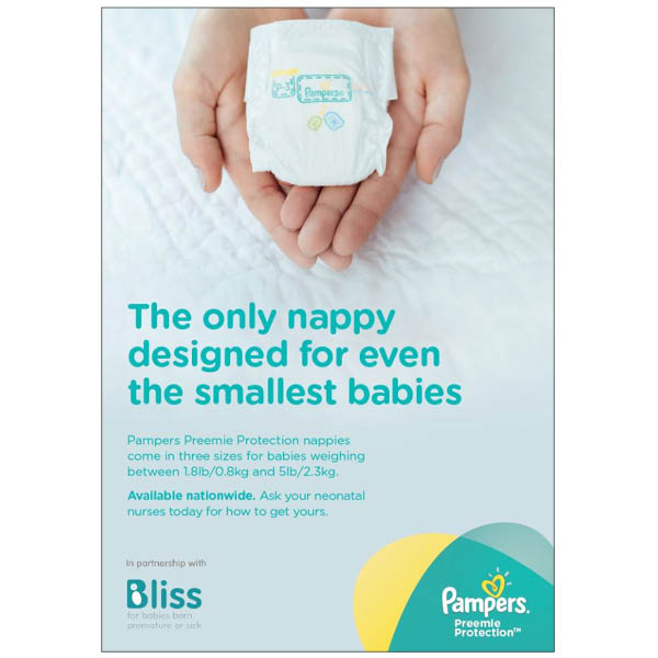 pampers size chart