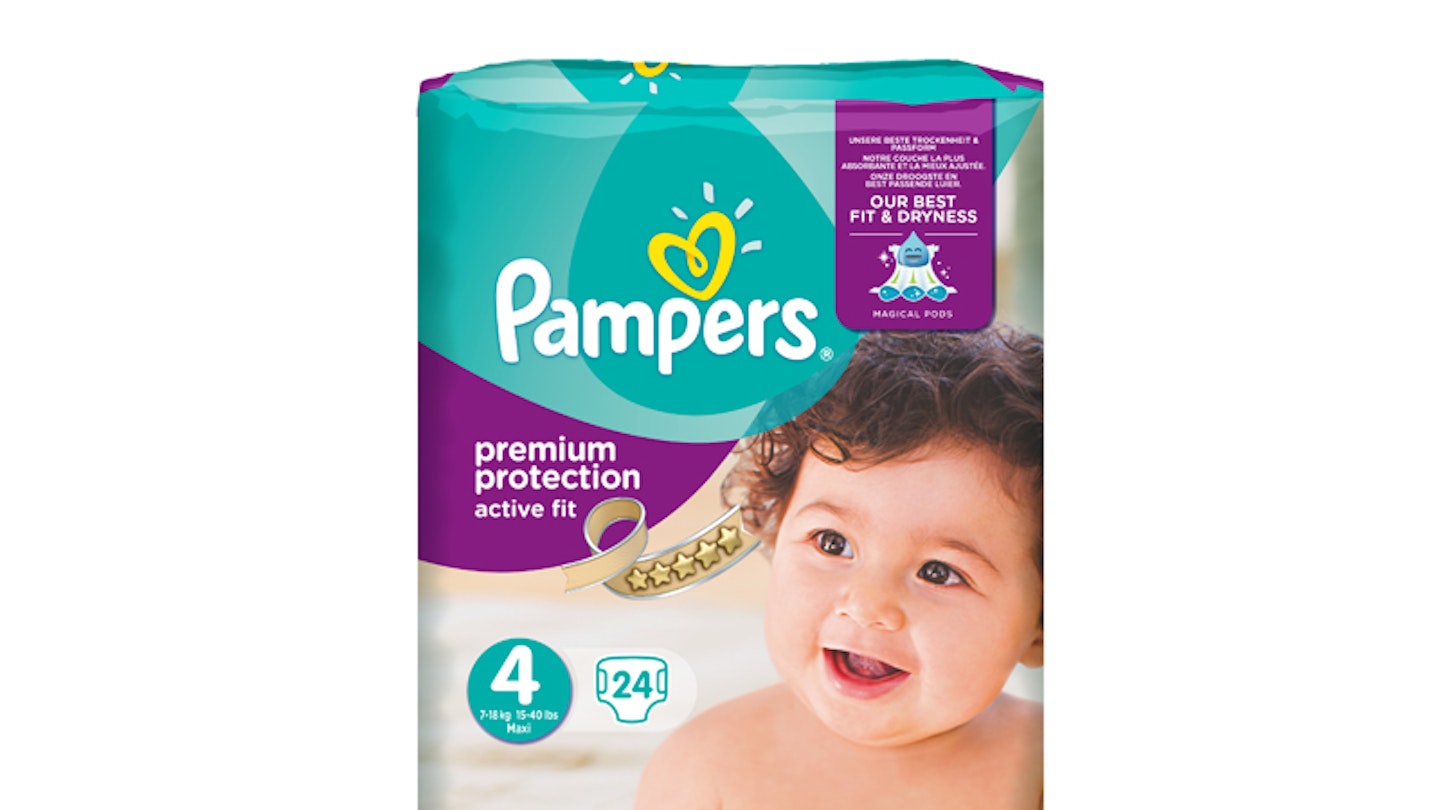 pampers active baby dry 4 mega paka