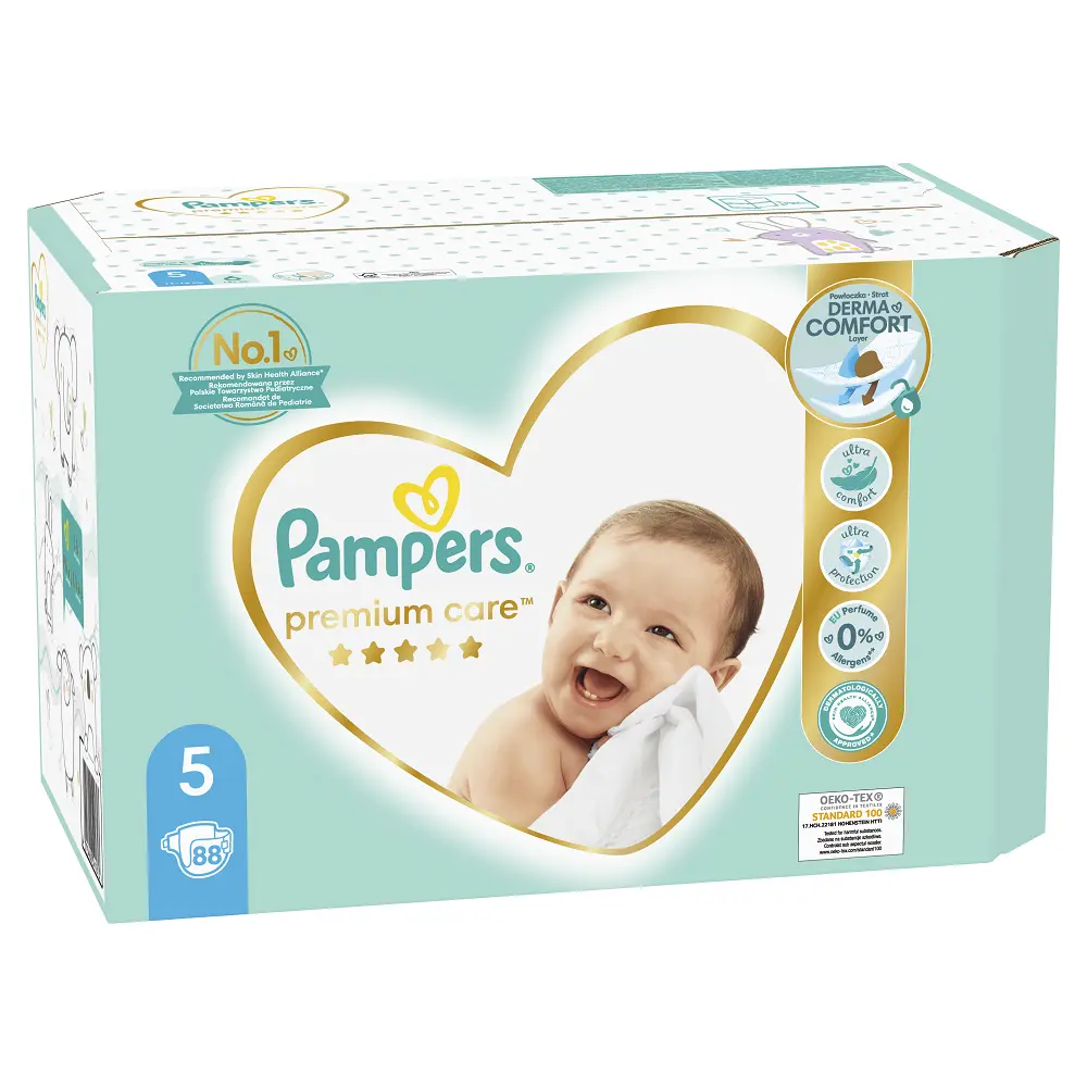 pampers premium care pieluchy jednorazowe rozmiar 2 mini 80