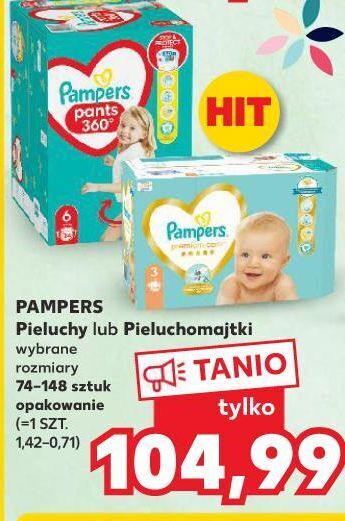 giga paka 4+ pampers biedronka