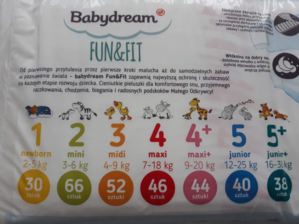 cena pampersów pampers 2