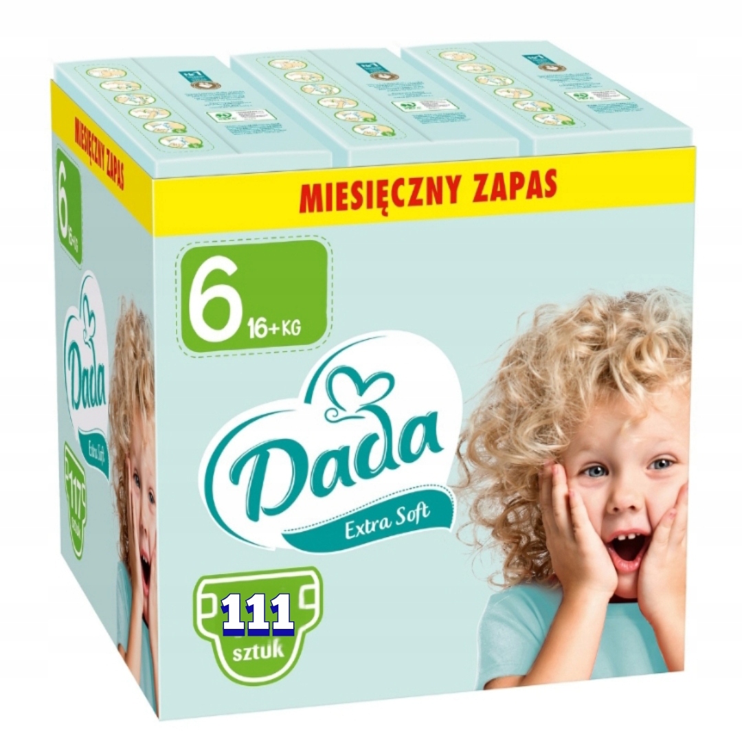 pieluchy dada 4 ile sztuk w paczce