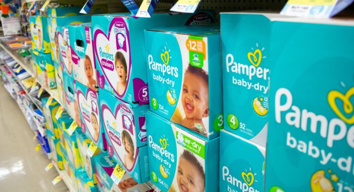 pampers sensitive ceneo