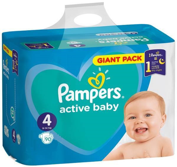 pampers pomarańczowej