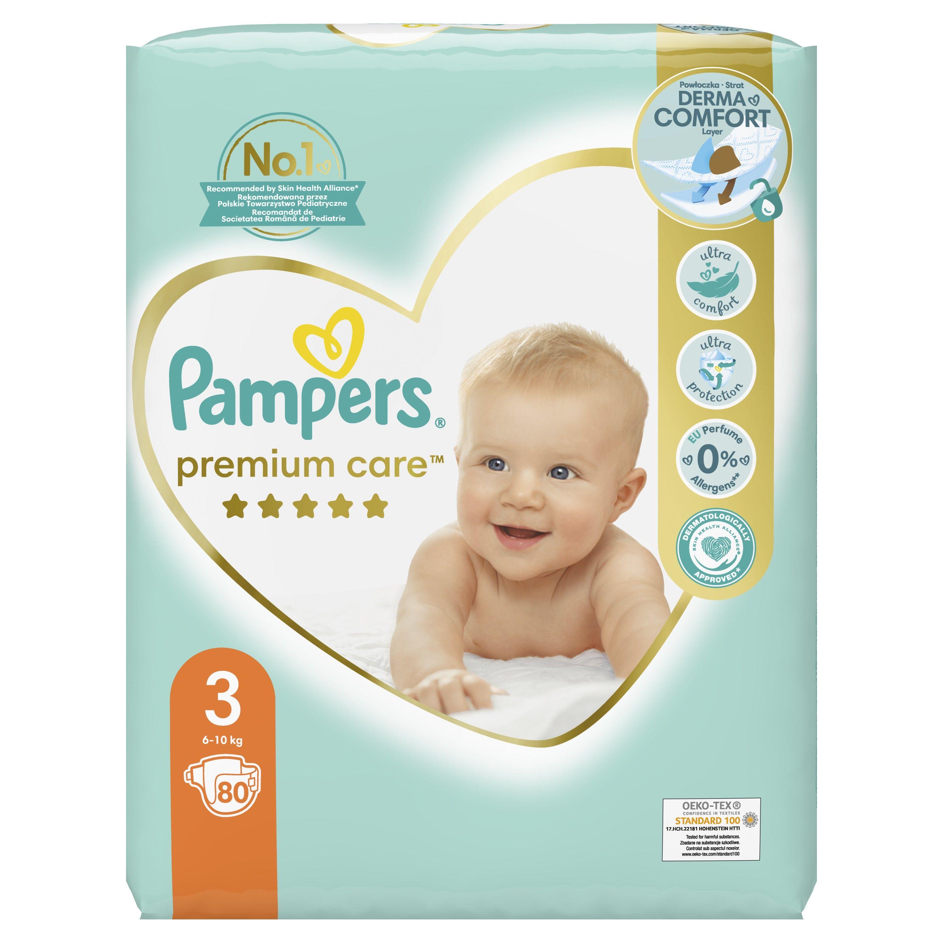 pieluszki pampers premium care newborn 2-5 kg 88 szt