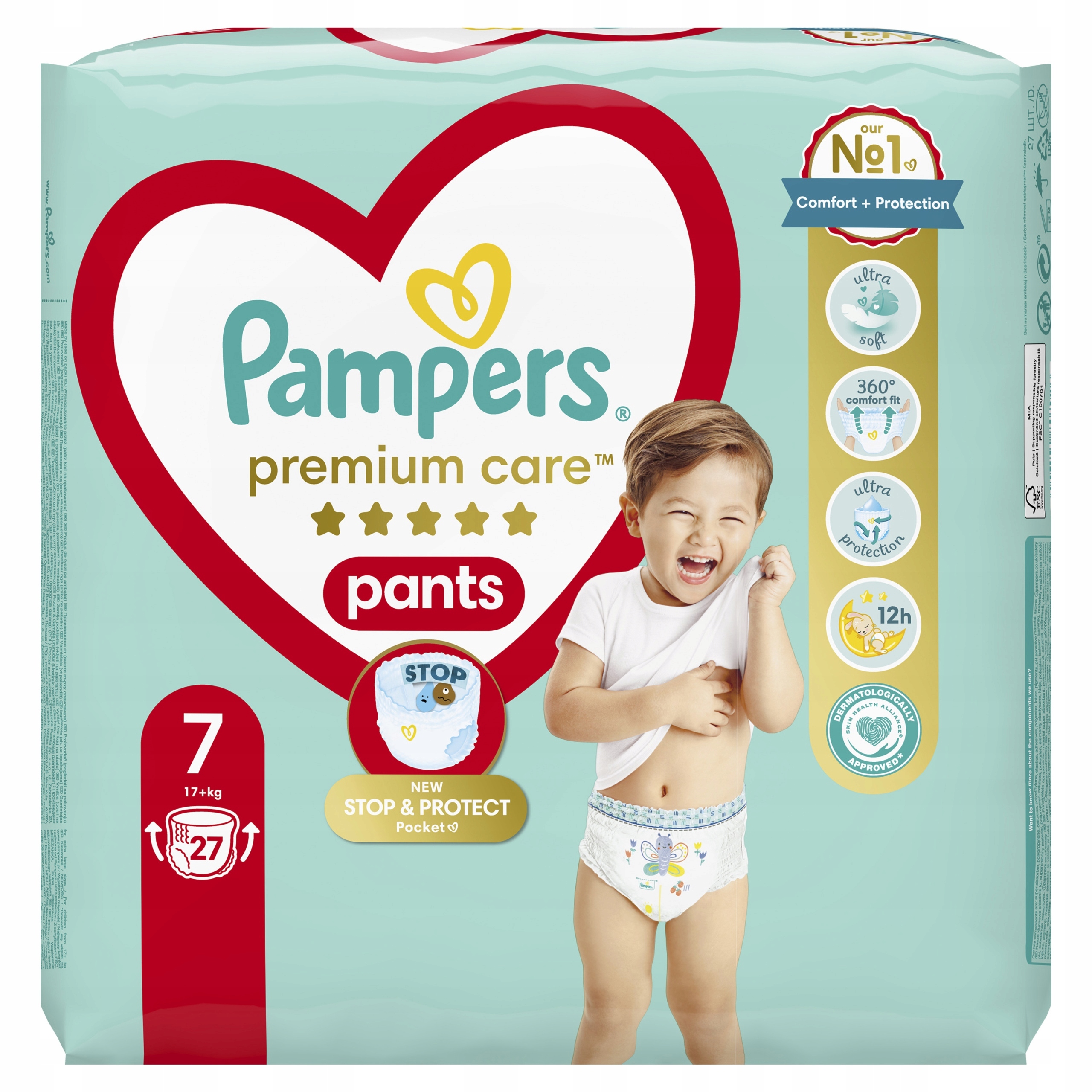 pampers policzkowy