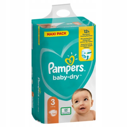 pampersy pampers 3 66 sztuk